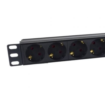 Regleta con interruptor phasak bns 1518/ 8 tomas de corriente/ cable 1.5m/ negro - Imagen 3