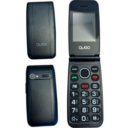 Teléfono móvil qubo neonw-bk 4g para personas mayores/ negro - Imagen 5