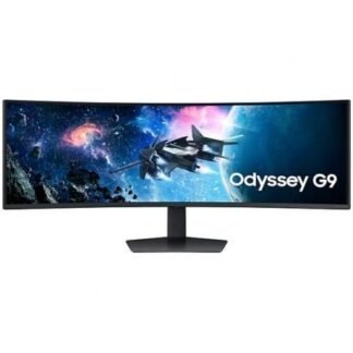 Monitor gaming ultrapanorámico curvo samsung odyssey g9 oled s49cg950eu 49"/ dual qhd/ 1ms/ 240hz/ va/ negro