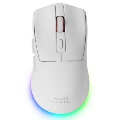 Ratón gaming inalámbrico mars gaming mm-t3/ batería recargable/ hasta 14400 dpi/ blanco - Imagen 3