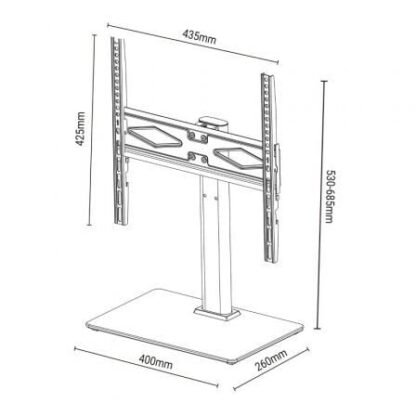 Soporte de mesa tm electrón tmslc419 para tv de 32-50"/ hasta 30kg - Imagen 5