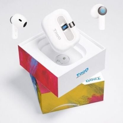 Auriculares bluetooth tooq bender tqbwh-0031w con estuche de carga/ autonomía 4h/ blancos - Imagen 5