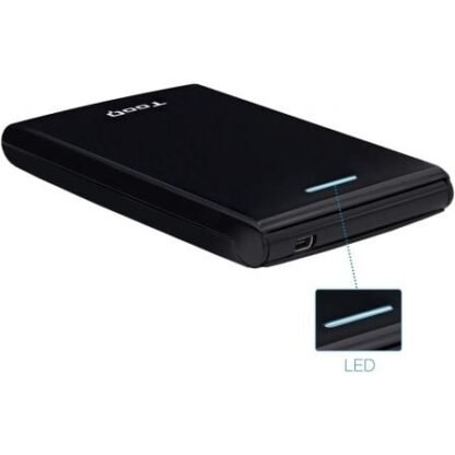 Caja externa para disco duro de 2.5" tooq tqe-2526b/ usb 3.1 - Imagen 2