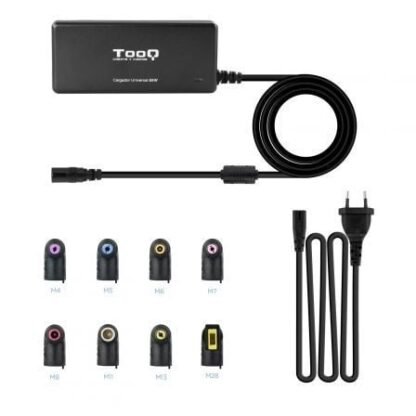 Cargador de portátil tooq tqlc-65bs02at/ 65w/ automático/ 8 conectores/ voltaje 18.5-20v/ 1 usb - Imagen 4