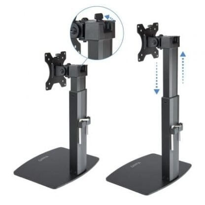 Soporte de sobremesa para monitor tooq db1732tn-b/ giratorio/ inclinable/ hasta 7kg - Imagen 5