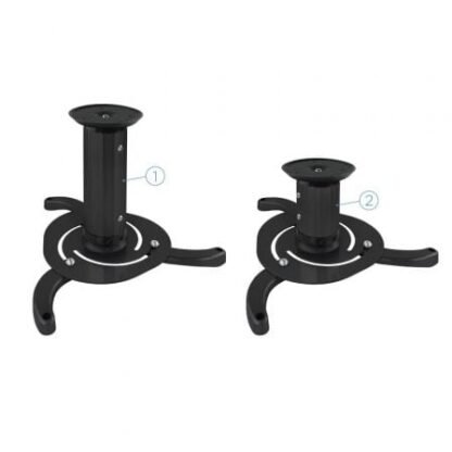 Soporte de techo para proyector tooq pj1010tn-b/ inclinable-giratorio/ hasta 10kg - Imagen 5