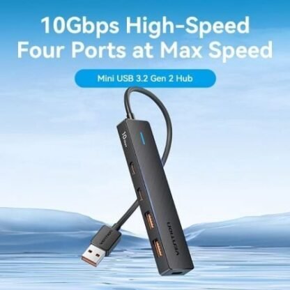 Hub usb 3.2 vention chsbb/ 2xusb tipo-c 3.2/ 2xusb 3.2/ 1xusb tipo-c/ 15cm - Imagen 2