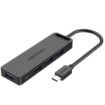 Hub usb tipo-c vention tgkbd/ 4xusb/ 1xmicrousb pd/ 50cm - Imagen 2