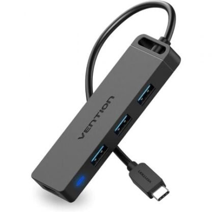 Hub usb tipo-c vention tgkbf/ 4xusb/ 1xmicrousb pd/ 1m - Imagen 2