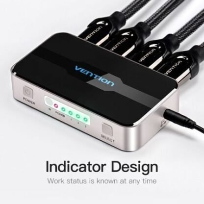 Duplicador hdmi vention affh0/ 4x hdmi hembra - hdmi macho - Imagen 4