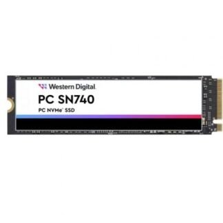 Disco ssd western digital pc sn740 512gb/ m.2 2280 pcie/ full capacity