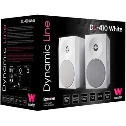 Altavoces woxter dynamic line dl-410/ 150w/ 2.0/ blanco - Imagen 5