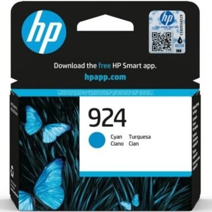 Cartucho de tinta original hp nº924/ cian