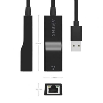 Adaptador usb 3.0 - rj45 aisens a106-0766/ 1000mbps - Imagen 4