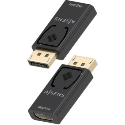 Conversor aisens a125-0949/ displayport macho - hdmi hembra/ negro - Imagen 3