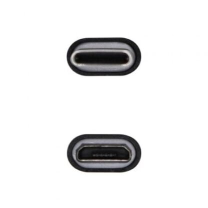 Adaptador usb 2.0 tipo-c aisens a108-0414/ usb tipo-c macho - micro usb hembra - Imagen 2
