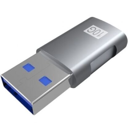 Adaptador usb 3.2 gen2 aisens a108-0655/ usb tipo-c hembra - usb macho - Imagen 2