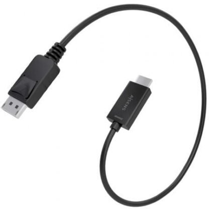 Cable conversor aisens a125-0891/ displayport macho - hdmi 4k macho/ 60cm/ negro - Imagen 2
