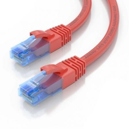 Cable de red rj45 awg26 cca utp aisens a135-0789 cat.6/ 1m/ rojo - Imagen 3