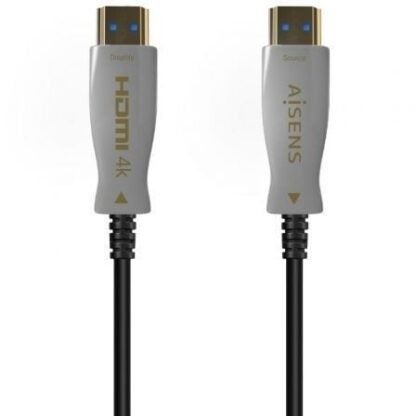 Cable hdmi 2.0 aoc 4k aisens a148-0699/ hdmi macho - hdmi macho/ 125m/ negro