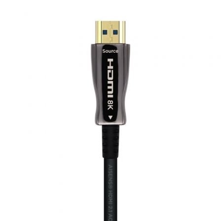 Cable hdmi 2.1 aoc 8k aisens a153-0515/ hdmi macho - hdmi macho/ 10m/ negro - Imagen 2