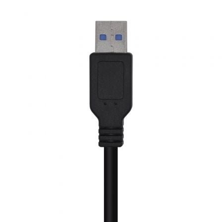 Cable usb 3.0 aisens a105-0446/ usb macho - usb macho/ 1m/ negro - Imagen 3