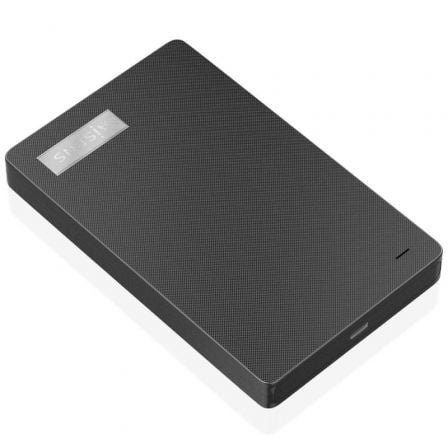 Caja externa para disco duro de 2.5" aisens ase-2541b/ usb 3.1/ sin tornillos