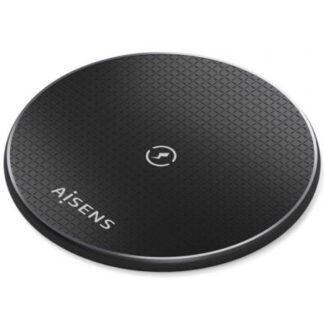 Base de carga inalámbrica aisens asch-15w1wc058-bk 15w/ negro