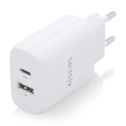 Cargador de pared aisens a110-0758/ 1xusb tipo-c/ 1xusb/ 25w - Imagen 2