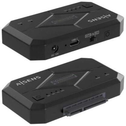 Docking station para ssd m2 sata/nvme aisens asds-m2sata04b - Imagen 3