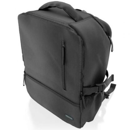 Mochila aisens asbg-bp086-bk para portátiles hasta 15.6"/ impermeable/ negro - Imagen 2