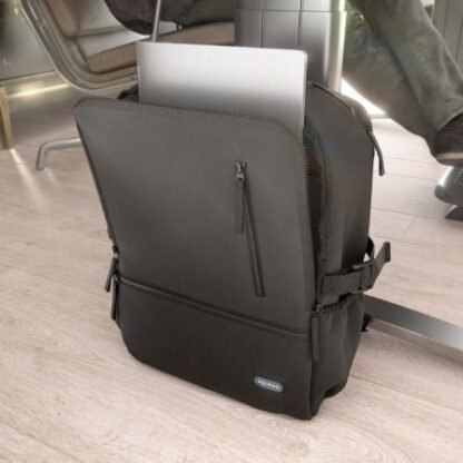 Mochila aisens asbg-bp086-bk para portátiles hasta 15.6"/ impermeable/ negro - Imagen 5