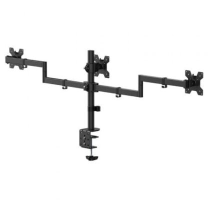Soporte de mesa para 3 monitores aisens dt27tsr-281/ giratorio/ inclinable/ hasta 10kg - Imagen 3