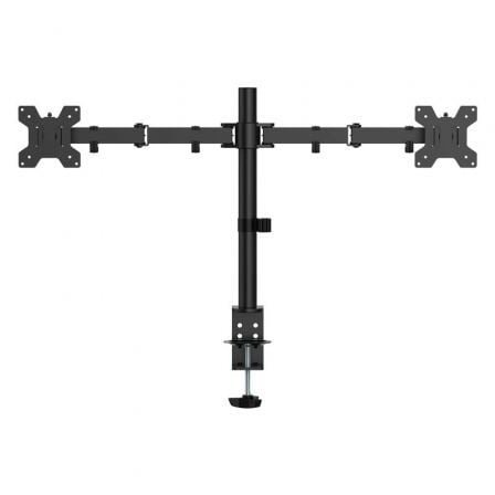 Soporte de mesa para 2 monitores aisens dt32tsr-279/ giratorio/ inclinable/ hasta 10kg - Imagen 2