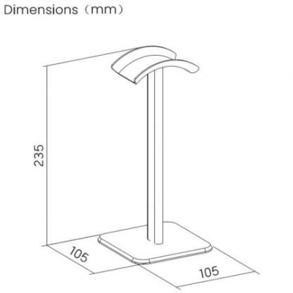 Soporte para auriculares aisens hsm001-397 - Imagen 4