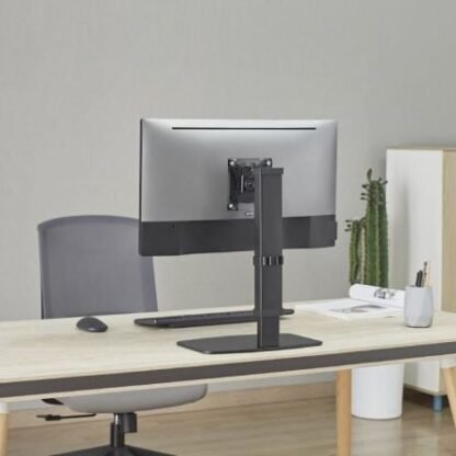 Soporte de mesa para monitor aisens dt32tsr-115/ giratorio/ inclinable/ hasta 8kg - Imagen 5
