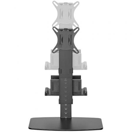 Soporte de sobremesa para monitor,tv y minipc aisens dt32tsr-165/ giratorio/ inclinable/ hasta 8kg - Imagen 2