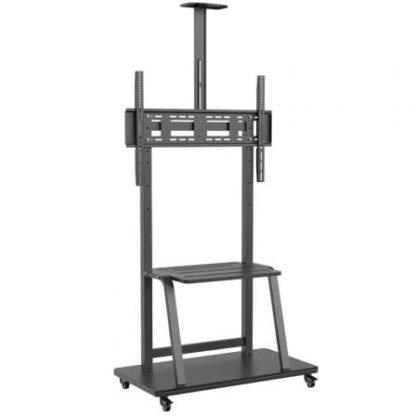 Soporte de suelo con ruedas aisens ft100e-135 para tv 37-100"/ hasta 150kg - Imagen 2