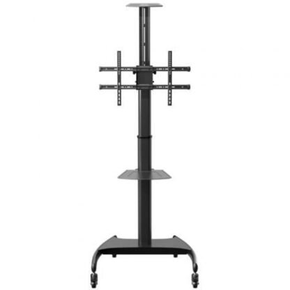 Soporte de suelo inclinable/ giratorio con ruedas y manivela aisens ft70te-169 para tv 37-70"/ hasta 50kg - Imagen 2