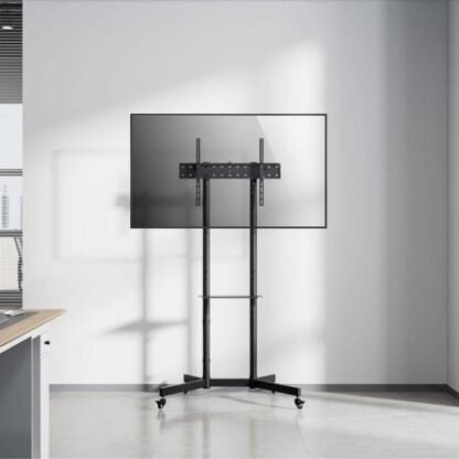 Soporte de suelo inclinable con ruedas aisens ft70te-333 para tv 37"-70"/ hasta 45kg - Imagen 5