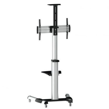 Soporte de suelo inclinable con ruedas aisens ft70tre-037 para tv 37-70"/ hasta 50kg - Imagen 4