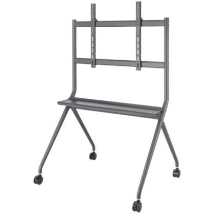 Soporte de suelo con ruedas aisens ft86fe-143 para tv o pantalla interactiva 50"-86"/ hasta 120kg - Imagen 2