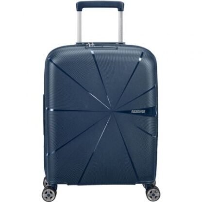 Maleta de cabina american tourister starvibe spinner 55cm/ 55x40x20cm/ 4 ruedas/ azul marino - Imagen 2