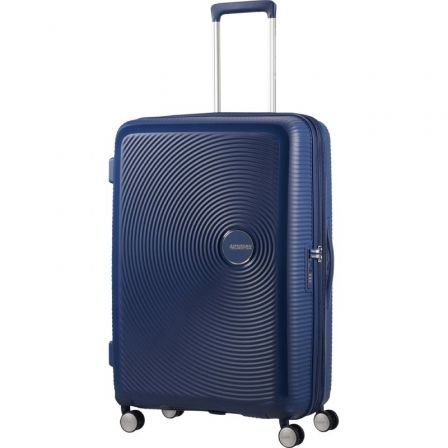 Maleta grande american tourister soundbox spinner 77cm/ 77x51.5x29.5cm/ 4 ruedas/ azul marino - Imagen 3