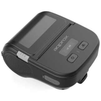 Impresora de tickets approx apppos80portable/ térmica/ ancho papel 80mm/ usb-bluetooth/ negra