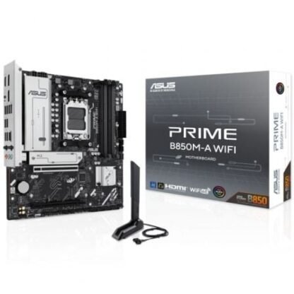 Placa base asus prime b850m-a wifi socket am5/ micro atx