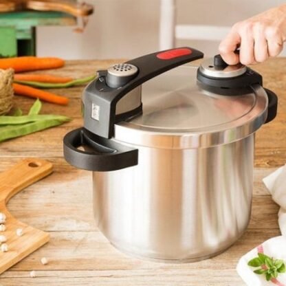 Olla a presión tekna a185602/ ø22cm/ 6l/ acero inoxidable/ apta para inducción - Imagen 4
