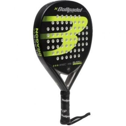 Pala de pádel bullpadel black dragon 4.0/ negro y verde - Imagen 2