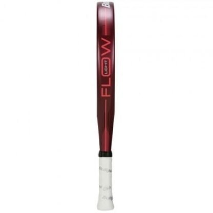 Pala de pádel bullpadel flow light 25/ blanca y roja - Imagen 3