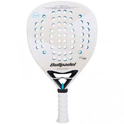 Pala de pádel bullpadel neuron cloud 2025 (fede chingotto)/ blanca